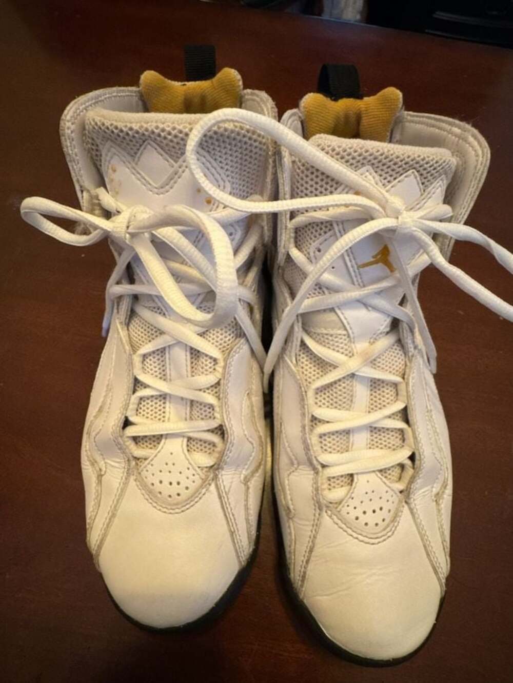 Jordan True Flight White Yellow Ochre 342964-107